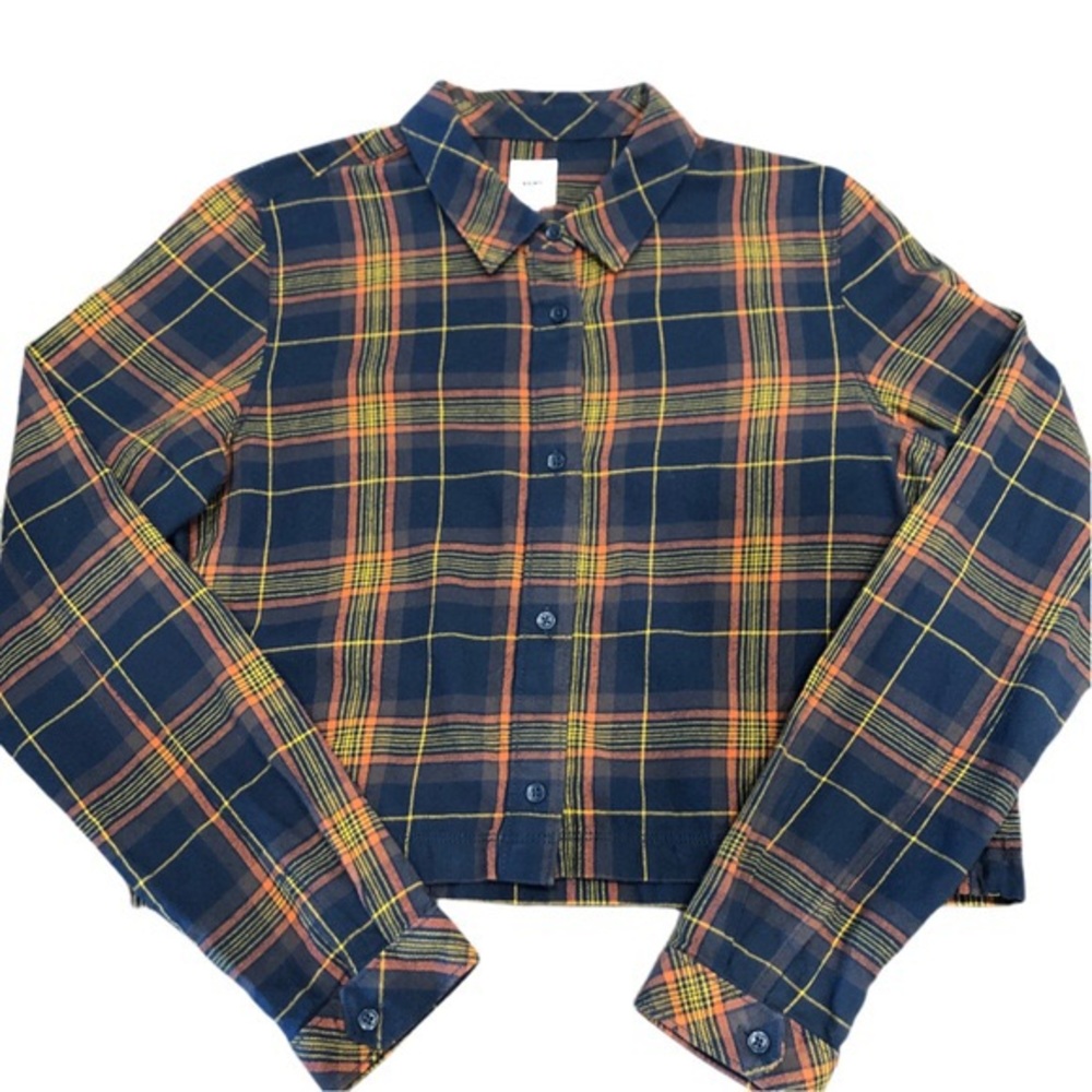 Vans Lightweight cropped flannel | L
